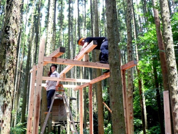 1. Overnight Tree House Master Building Course