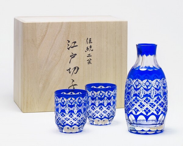 4. Edo Kiriko Cut Glass