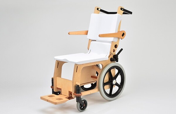 1. Non-Metallic Wheelchair