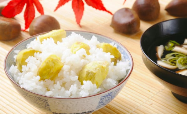 6. Kuri Gohan: Chestnut Rice