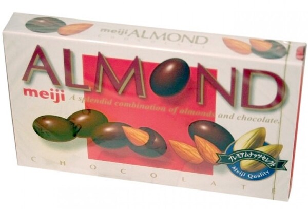 4. Meiji Almond Chocolates