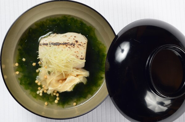 Soup — Taro & Yuba with Nori Seaweed