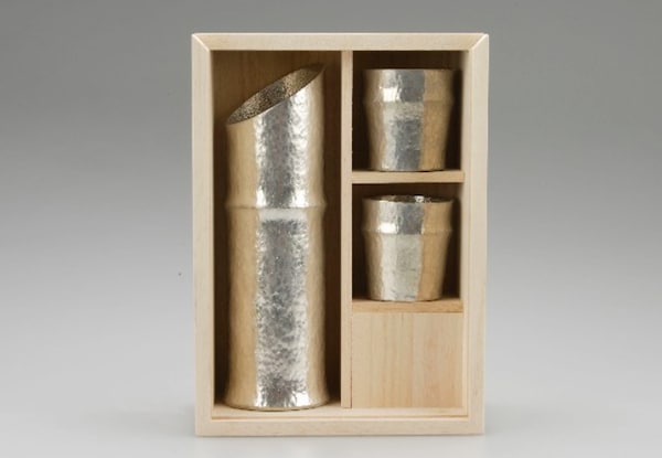 1. Nousaku Bamboo Sake Set