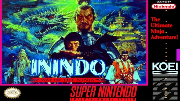 1. Inindo: Way of the Ninja (Super Famicom )