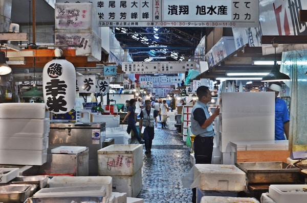 1. Tsukiji Fish Market