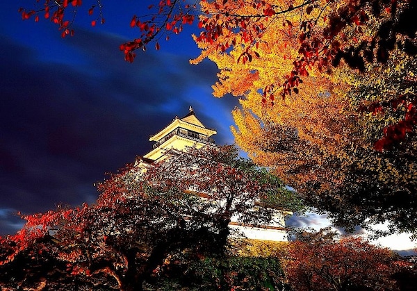 4. ปราสาท Tsuruga (จังหวัด Fukushima)