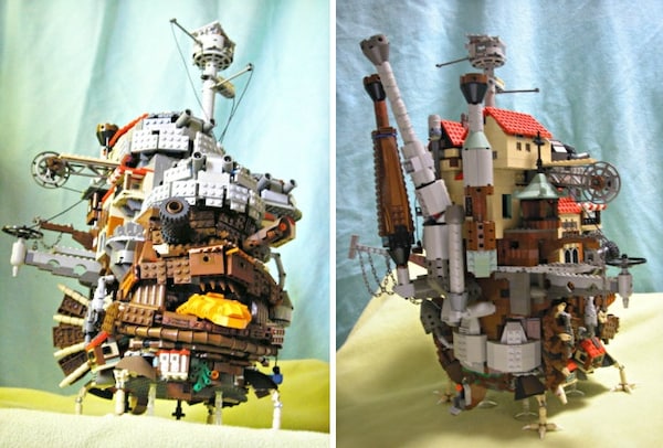 3. Lego Howl's Moving Castle