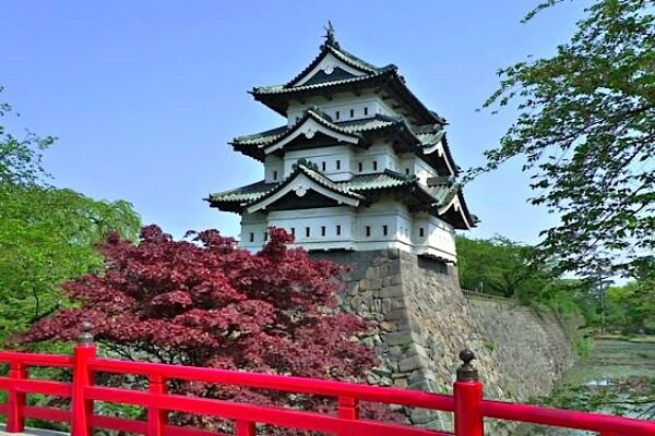 1. Hirosaki Castle (Hirosaki City, Aomori, ☆☆☆☆☆)