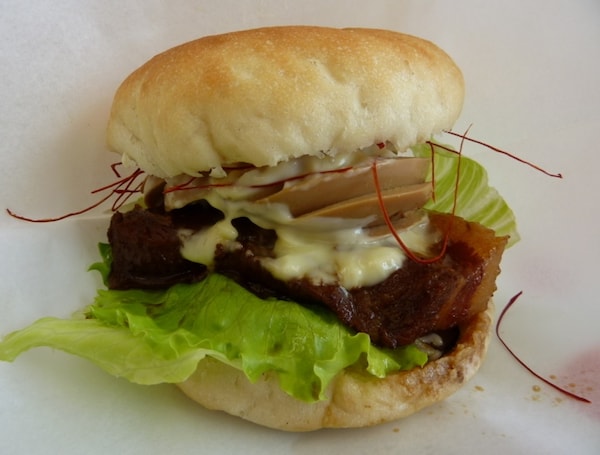 4. Akamatsu Stewed Pork Burger