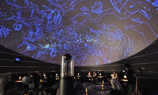2.Planetarium Starry Cafe (Haneda Airport)