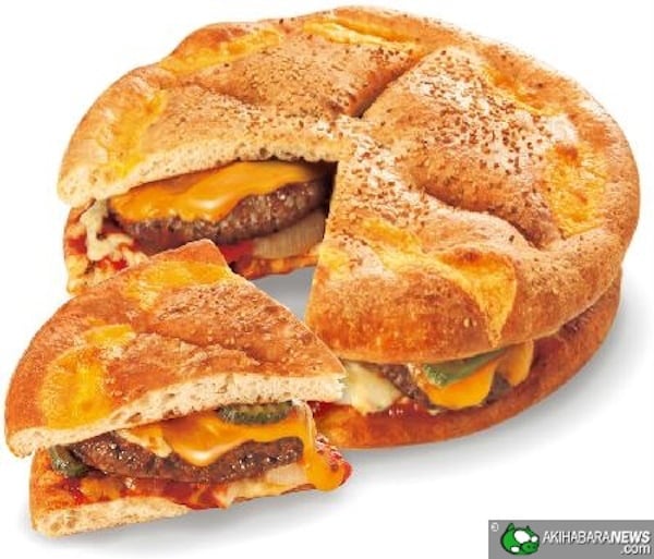 3. Mega Burger Pizza