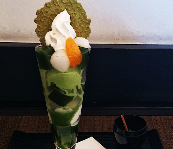 5.  Green Tea Parfait — Ito Kyuemon Tea Lounge (Uji)