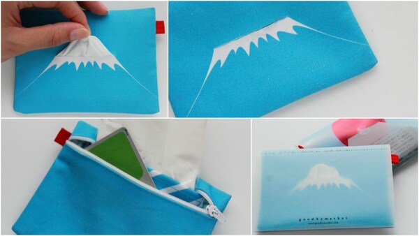 3. Mount Fuji Tissue Bag