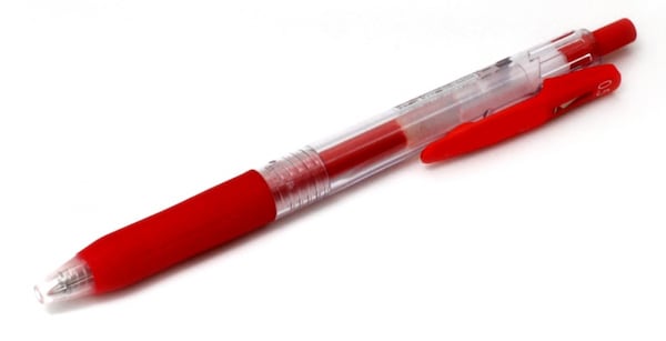3. ปากกาแดง