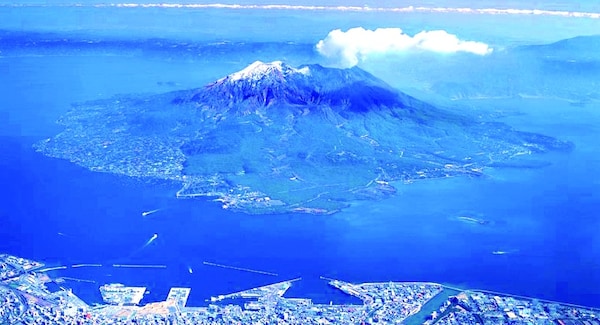 13. 世界稀有活火山：櫻島