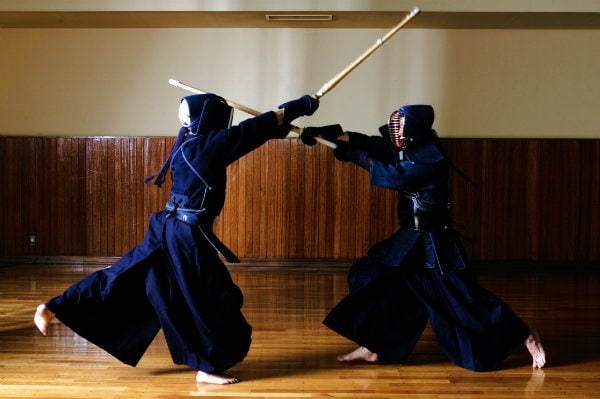 5. No victory poses are allowed in kendo
