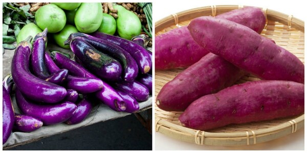 5. Eggplant & Sweet Potato