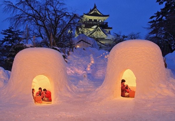 11. Yokote Kamakura Snow Festival