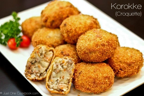 2. Korokke (Potato & Meat Croquette) Recipe