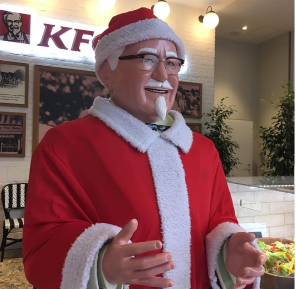 2. คนญี่ปุ่นกินไก่ KFC ในวันคริสต์มาส