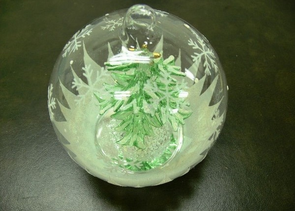 6. Crystal Ball Christmas Tree