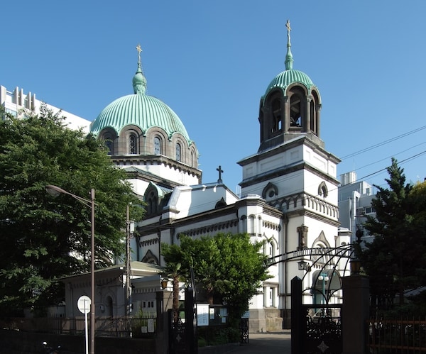 4. โบสถ์รัสเซียนิกายออโธดอกซ์ (Hakodate Orthodox Church)