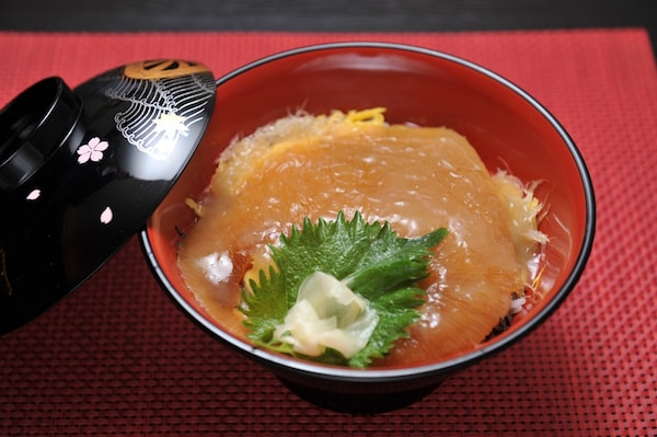 A Kesennuma Specialty: Shark Fin Rice Bowl