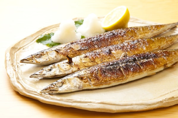 高營養價值的秋刀魚料理～鹽烤秋刀魚