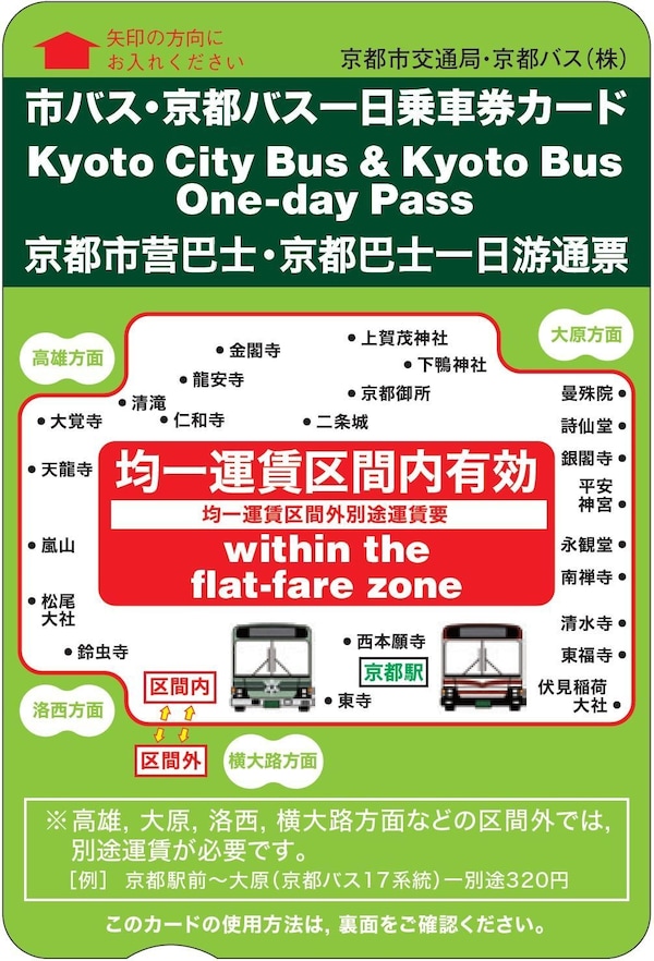 เที่ยวเกียวโตทั้งที ต้องนั่งรถบัสด้วย Kyoto Bus Pass