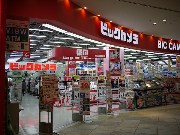 2. Electronics Stores (Bic Camera, Yodobashi Camera)