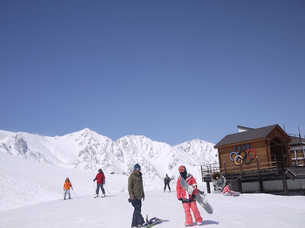 长野县：白马八方尾根滑雪场