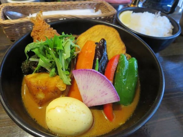 14. Sapporo’s famous soup curry at Okushiba Shoten