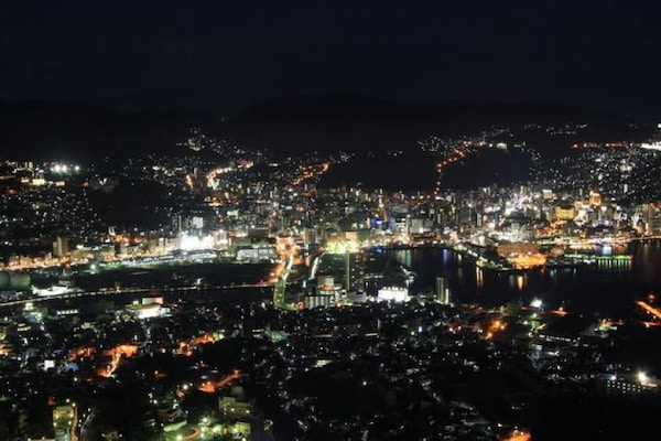 Fantastic Night View from Mount Inasa