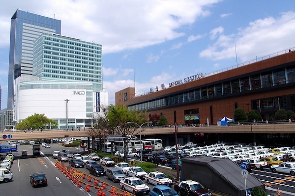 Sendai — Around Sendai Station