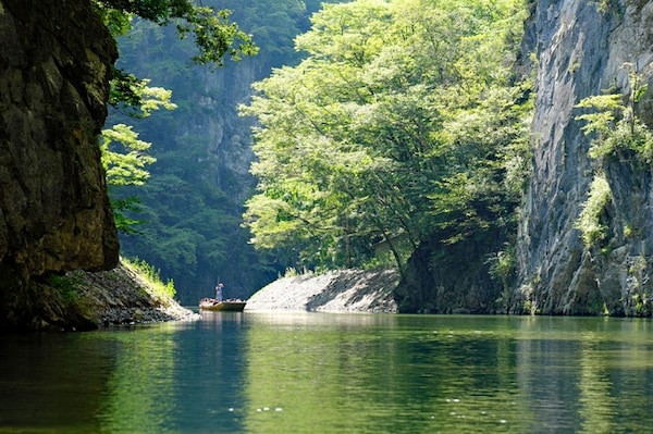 3. Geibikei Gorge — Iwate Prefecture