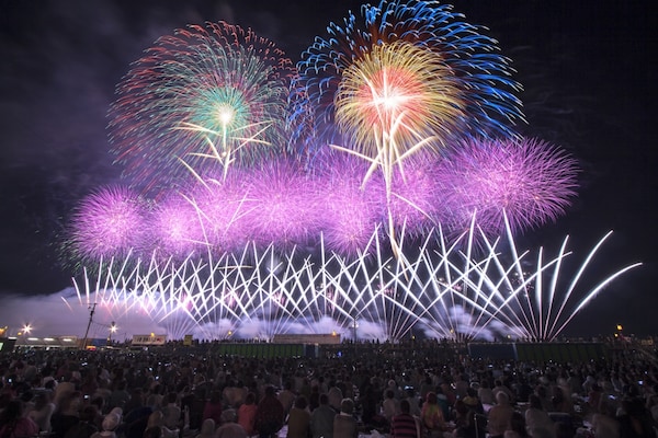 8.เทศกาลดอกไม้ไฟโอมางาริ และงานประกวดดอกไม้ไฟระดับประเทศ จังหวัดอาคิตะ (Omagari National Fireworks Competition Akita)