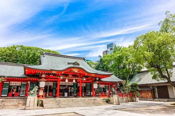 10. ศาลเจ้าอิคุตะ ศาลเจ้าใหญ่ประจำเมืองโกเบ (Ikuta Shrine)