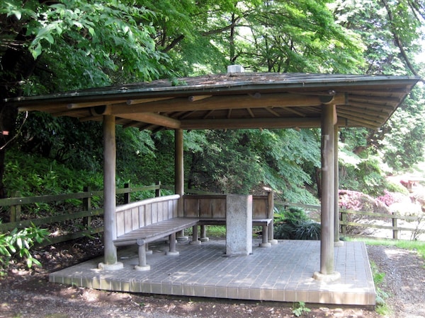 8. สวนสาธารณะชินจูกุเกียวเอ็น (Shinjuku Gyoen National Garden)  ในกรุงโตเกียว (Tokyo) จากเรื่อง The Garden of Words