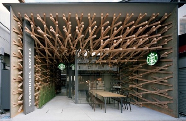 2. สตาร์บัคส์ สาขาดาไซฟุ จังหวัดฟูกุโอกะ (Starbucks Dazaifu, Fukuoka)