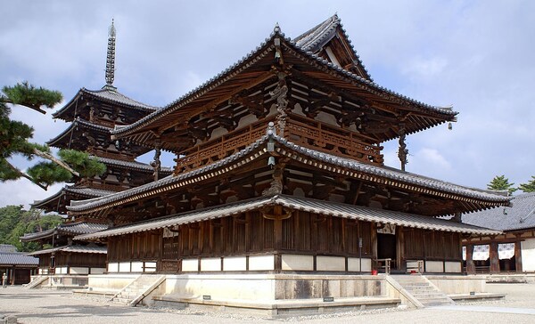 1. พุทธสถานในพื้นที่โฮริวจิ จังหวัดนารา (Buddhist Monuments in the Horyuji Area, Nara)