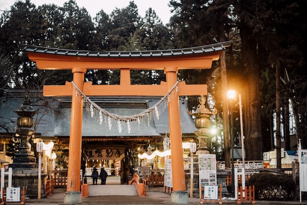 Check point 17 :ศาลเจ้าคุชิฮิกิฮาจิมังกู (Kushihiki Hachiman Shrine)