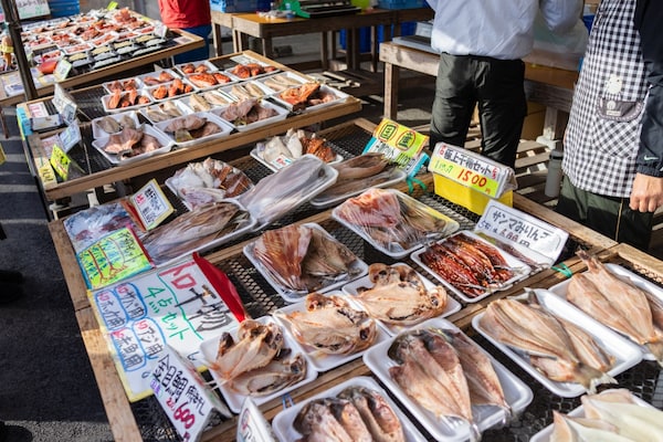ตลาดปลานากามินาโตะ (Nakaminato Fish Market)