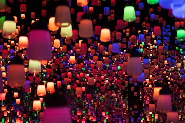 5. พิพิธภัณฑ์ศิลปะดิจิตอล (MORI Building DIGITAL ART MUSEUM: EPSON teamLab Borderless)