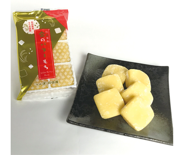 【特別賞】旅遊回憶滿滿的伴手禮系列北東北篇：金色奶油麻糬「金のバターもち」