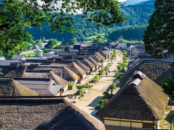 2 หมู่บ้านโออุจิจูกุ (Ouchijuku)