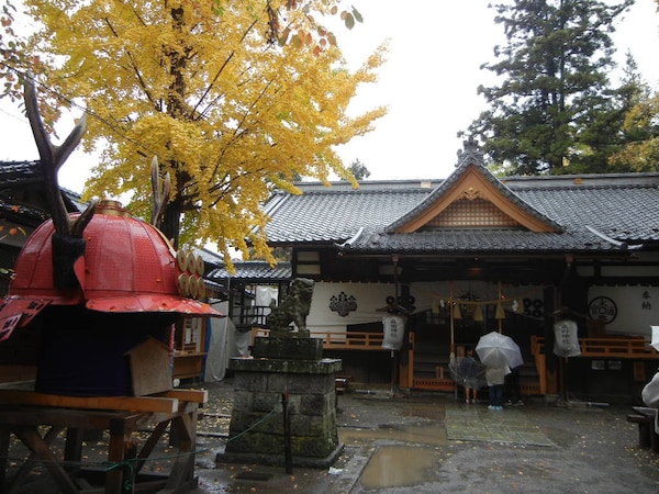 15.) Pay tribute to ancient feudal lords at Sanada Shrine