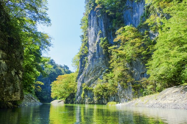 12 เกบิเค เมืองอิจิโนเซกิ จังหวัดอิวาเตะ (Geibikei, Ichinoseki, Iwate)