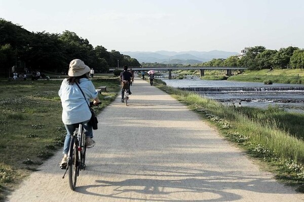 6. The hidden water cycling tour of Kyoto