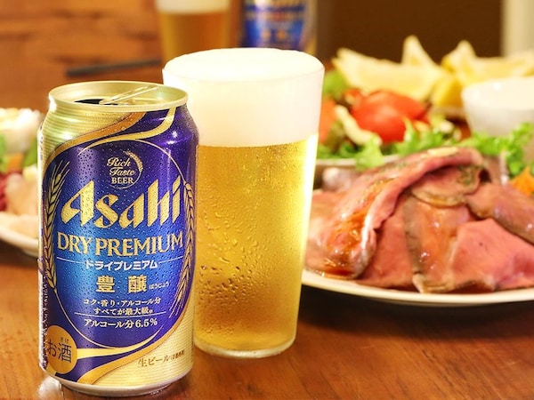 2. 罐裝啤酒的頂級享受「Asahi DRY PREMIUM 豐釀 」