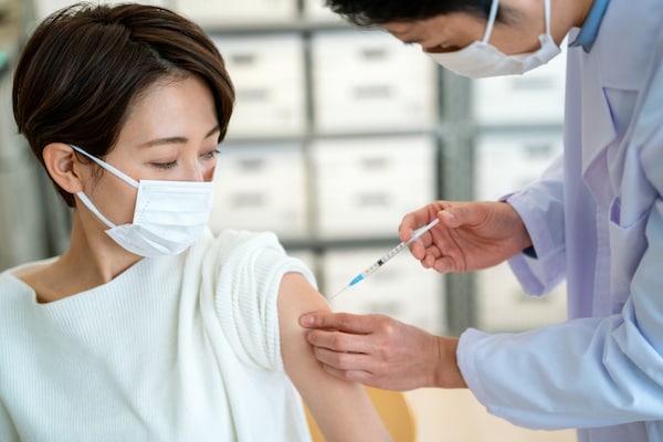 การฉีดวัคซีนในญี่ปุ่น